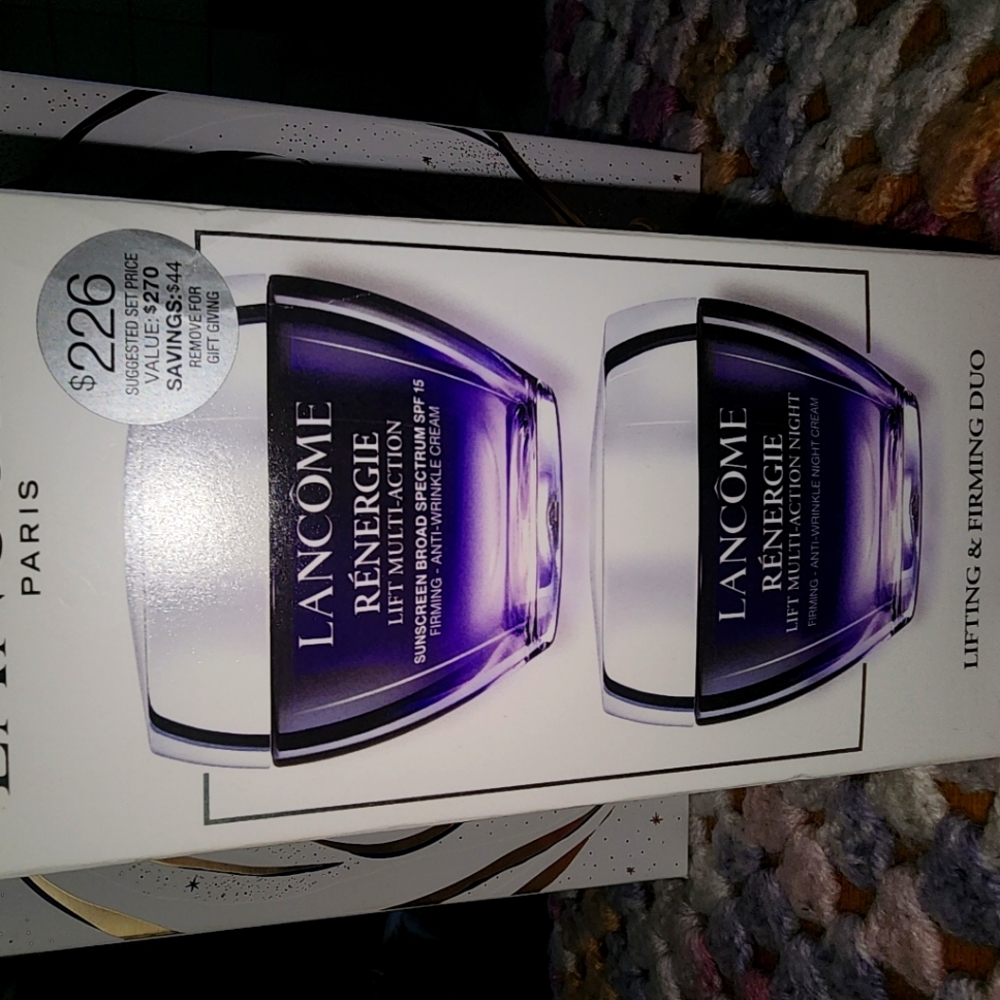 Day and night moisturizers